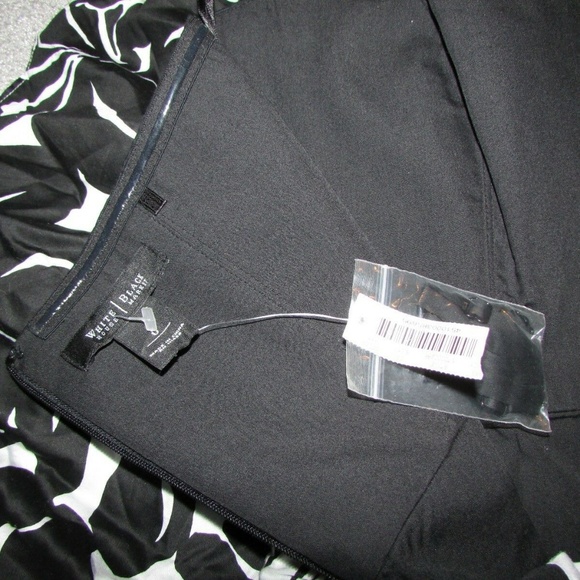 WHITE HOUSE BLACK MARKET DRESS SIZE 0 BLACK WHITE - Picture 8 of 8